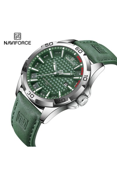 Naviforce ساعات كوارتز رجالية عصرية من ماركة SGNGN، ساعات يد رياضية مقاومة لل...
