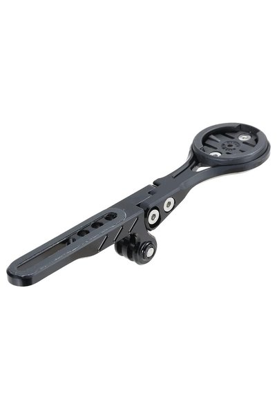 EXCEFORE Adjustable Out-Front Bike Computer Mount, Universal Cycling GPS Hold...