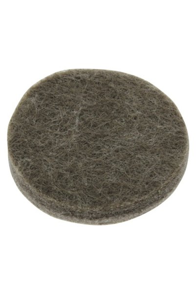 OEM Προστατευτικά επίπλων Tarrox Ø22x6mm, καφέ τσόχα, συσκευασία 16 τεμαχίων,...