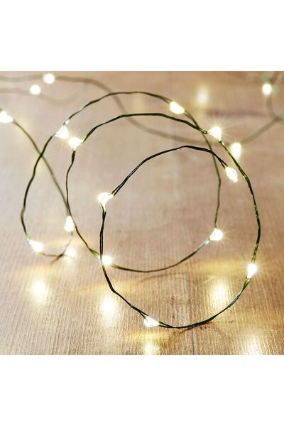 OEM Instalatie de Lumini cu 20 de Becuri LED Fairy Lights cu Baterii 1.9m - A...