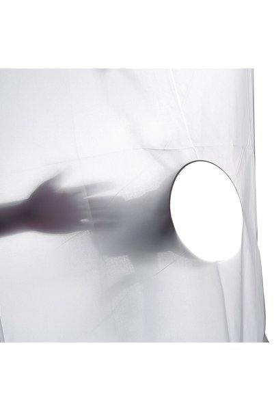 NEEWER 12x5 feet/3.6x1.5 Meters Polyester White Seamless Diffusion Fabric