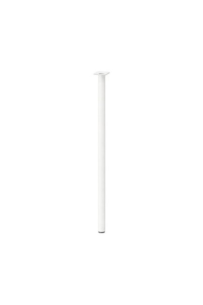 OEM Πόδι στρογγυλού τραπεζιού Tarrox ø30x800 mm, λευκό
