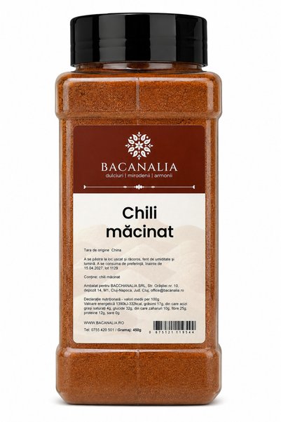 Bacanalia Chili măcinat 450 gr
