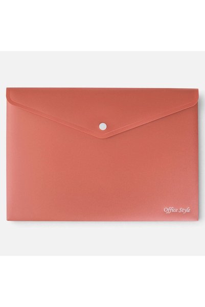 OEM A4 Metalic Bronze Stapled Folder