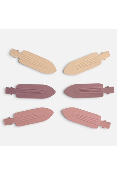 OEM Clame de Par Metalice Mate pentru Femei 7cm - 6buc