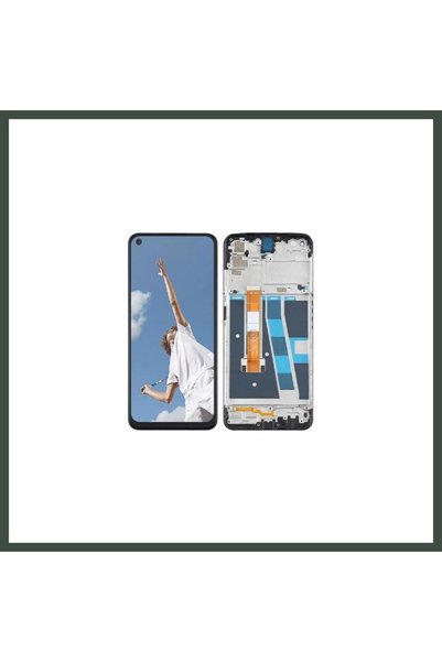 Generic Brand A52 Touchscreen with Frame (Black) Nhr