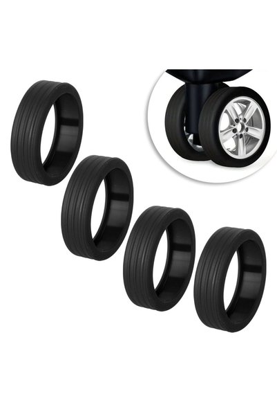 OEM Huse Negre pentru Roti Valiza - 4buc
