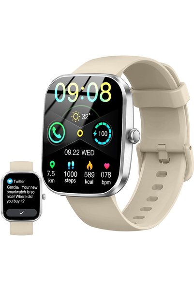 Generic Smart Watch(Answer/Make Calls) 1.91" Smartwatches for Men Women, Hear...