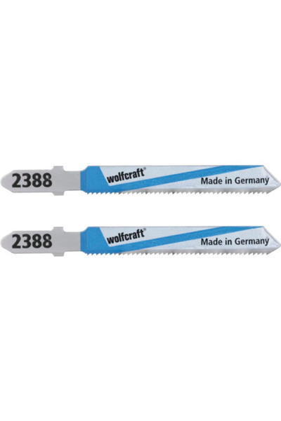 Wolfcraft Pânze fierăstrău pendular 75/50 mm, pentru cupru & inox, pachet 2 b...