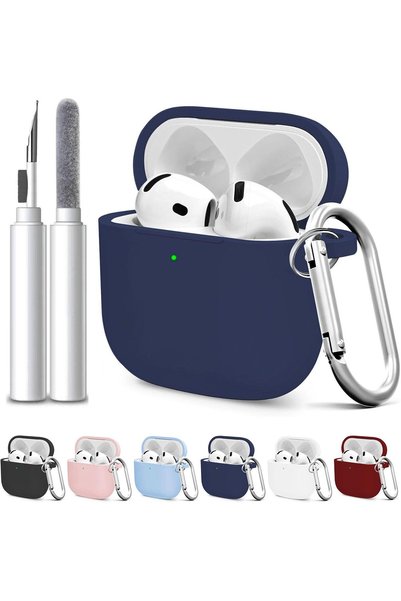 Generic Compatible with AirPods 4 Case Cover for Women and Men, Soft Silicone...