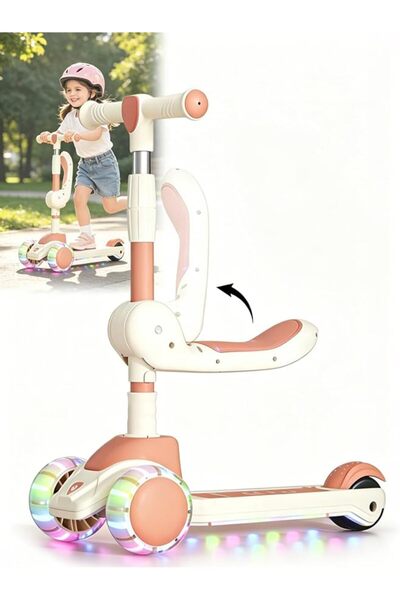 Sharpdo acc SHARPDO Kids Kick Scooter, 2 in 1 Scooter with Adjustable Seat an...