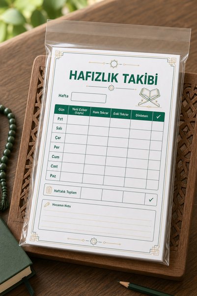 GAME SHOT A5 Hafızlık Ezber ve Tekrar Takip 40 Yaprak Kopar At Jelatinli Sayf...
