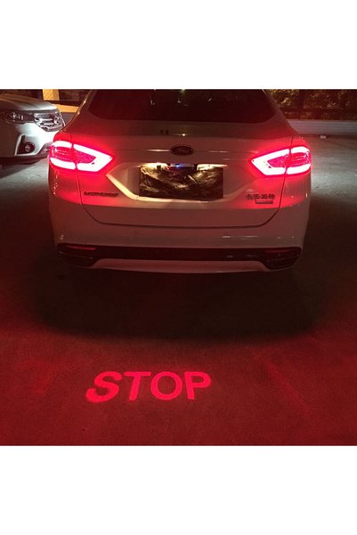 Choice Red STOP STOP Laser Tail Light Brighten Up Your Car with This LED Lase...