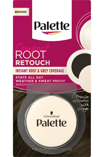 Palette Root Retouch corector pentru acoperirea firelor cărunte de păr Șaten,...