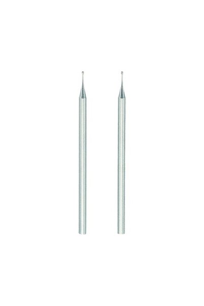 OEM Proxxon Micromot Ø1mm diamond spherical biaxes, pack of 2 pieces