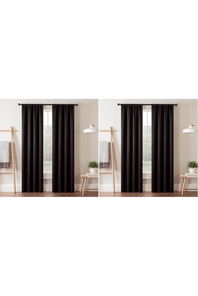 Generic Blackout Curtains for Bedroom-Darrell 37" x 95" Insulated Darkening S...