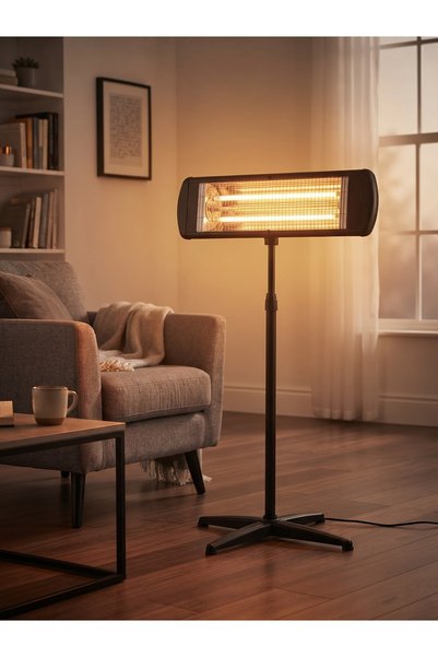 Minisan SR-3000 Elektrikli Soba İnfrared Isıtıcı Ayak Dahil