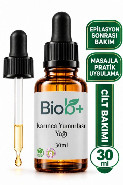 BioB+ Karınca Yumurtası Yağı 30 Ml Tüy Azaltıcı Tüy Dökücü Epilasyon Sonrası ...