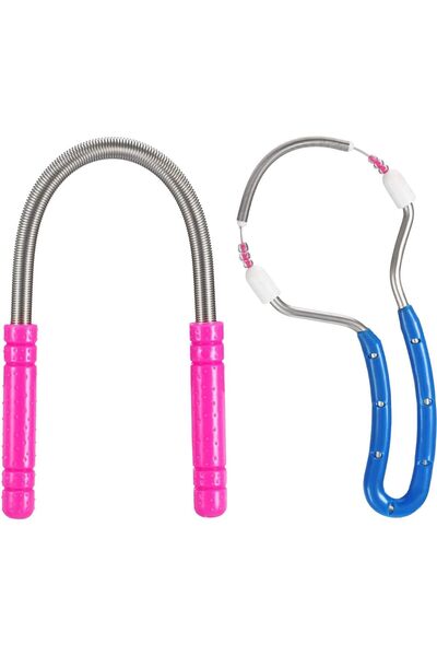 Generic مزيل شعر الوجه بالزنبرك، أداة إزالة الشعر اليدوية بالخيط للوجه والحواجب