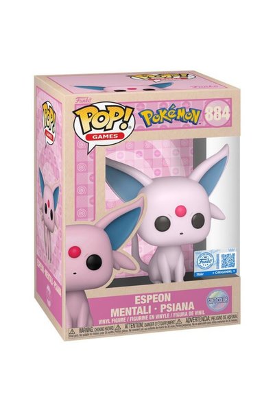 Funko Pop ! Games: Pokemon - Espeon (Soft Color) (Exc)