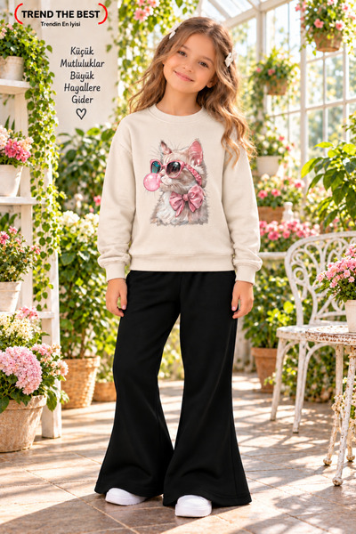 TREND THE BEST Trendin En İyisi ملابس شتوية وربيعية وخريفية للفتيات: سروال أس...