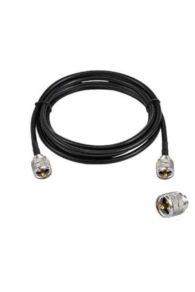 Vecys كابل PL 259 ذكر UHF، PL-259 إلى UHF ذكر، كابل محوري منخفض الفقد PL-259،...