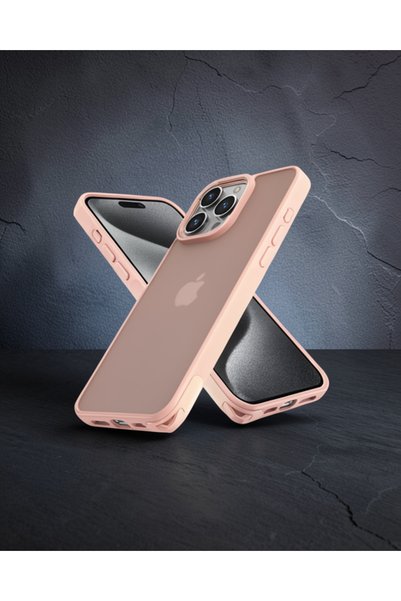 Generic Brand Apple iPhone 13 Pro Max Case Elegant Cover - Powder