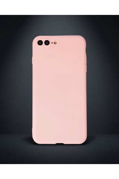 teknodayım Apple iPhone 7 Plus Case First Silicone - Powder