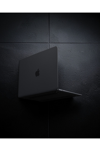 teknodayım Apple MacBook Pro 13 2021 MacBook Frosted Cover - Smoked