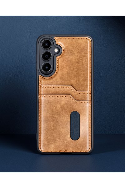 Generic Brand Samsung Galaxy A35 5g Case Sara Leather Case with Business Card...