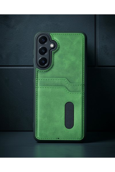 Generic Brand Samsung Galaxy A35 5g Case Sara Leather Case with Business Card...