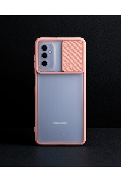 teknodayım Samsung Galaxy M52 5g Case Palm Frosted Camera Sliding Silicone - ...