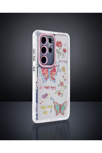 teknodayım Samsung galaxy s23 ultra case reflexion patterned cover - pattern 8