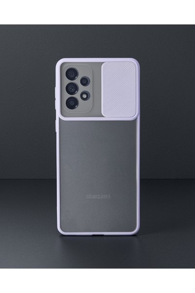 teknodayım Samsung Galaxy A33 5g Case Palm Frosted Camera Sliding Silicone - ...