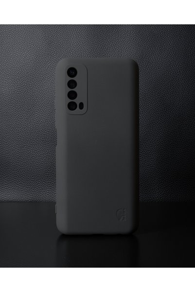 teknodayım Huawei P Smart 2021 Case Nano Velvet Silicone Inside - Black