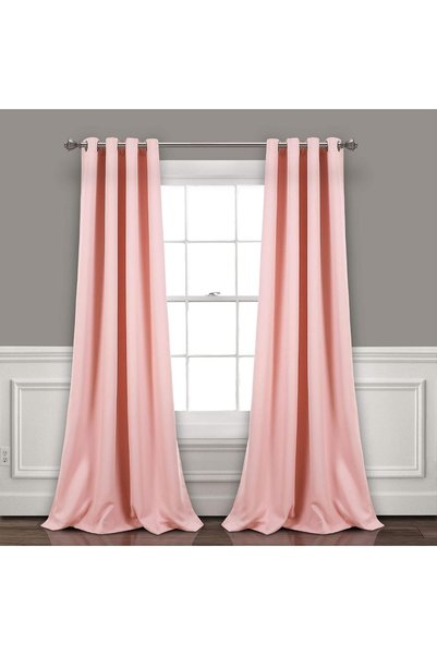 Generic Insulated Grommet Blackout Window Curtain Panels, Pair, 52"W x 84"L, ...