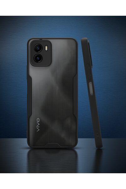 teknodayım Vivo Y15S Case Platinum Silicone - Black
