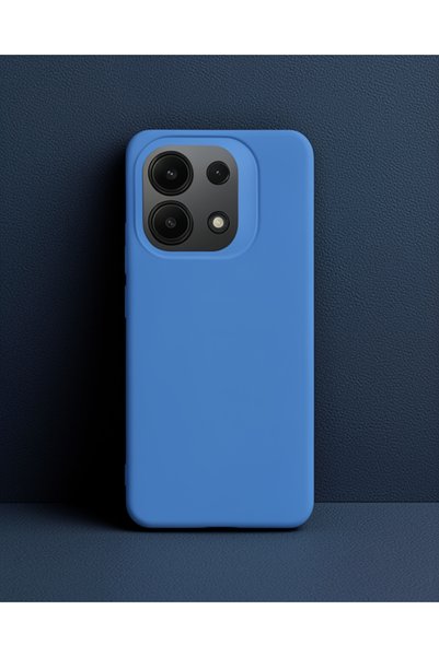 teknodayım Xiaomi Redmi 13 4g Case First Silicone - Blue