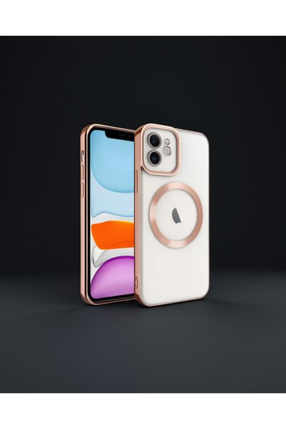 Generic Brand Apple iPhone 11 Case Kross Magneticsafe Cover - Rose