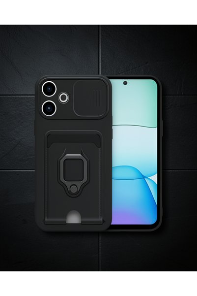 Generic Brand Xiaomi Redmi 13 4g Case Zuma Silicone with Ring and Business Ca...