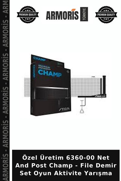 Armoris Special Edition 6360-00 Net and Post Champ - Net Iron Set Game Activi...