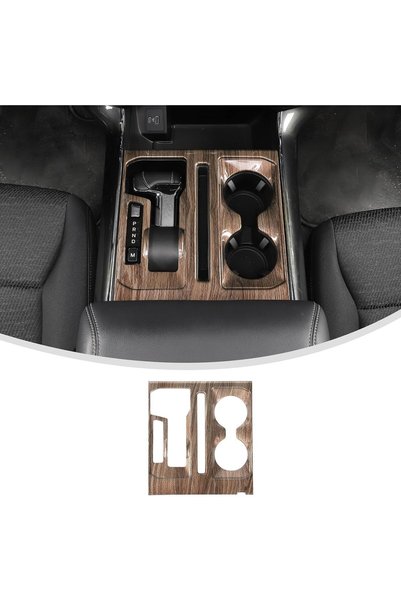 Generic Center Console Gear Shift Panel Trim Compatible with Ford F150 2021 2...