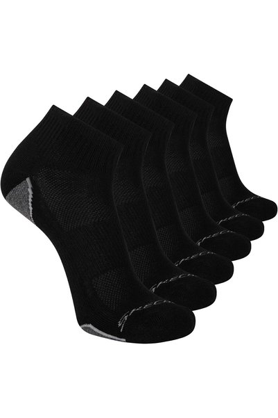 Generic Men's 6 Pack Quarter Crew Socks