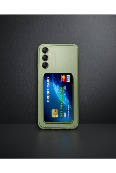 Generic Brand Samsung Galaxy A15 4g Case Card Transparent Silicone - Transparent
