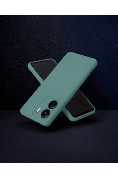 teknodayım Xiaomi Redmi 13C Case First Silicone - Dark Green