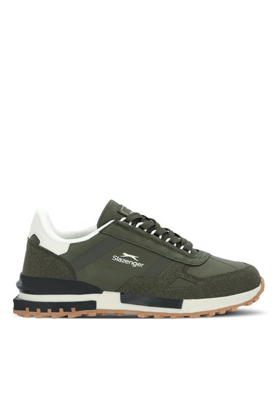 Slazenger حذاء رياضي كاجوال كاكي للرجال من ILLIONIS