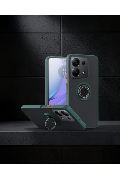 teknodayım غطاء سيليكون لهاتف Xiaomi Redmi Note 13 Pro 4g مونتريال - أخضر
