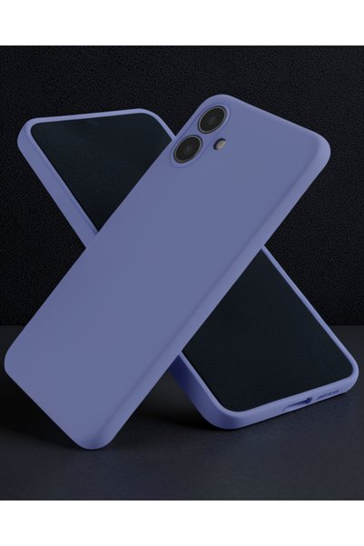 teknodayım Samsung Galaxy A06 Case First Silicone - Lilac