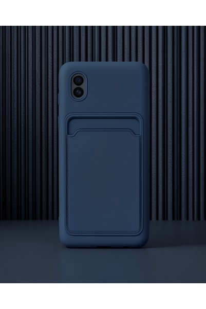 teknodayım Samsung Galaxy A01 Core Case Kelvin Silicone with Business Card - ...