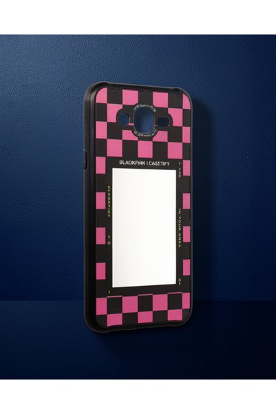 teknodayım Samsung Galaxy J7 Case Mirror Patterned Cover - Mirror - 8